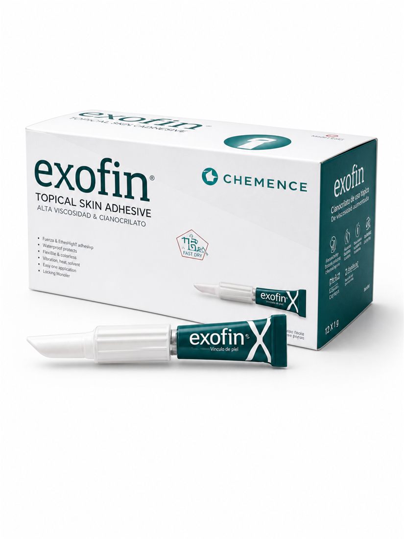 Exofin — selante adesivo tópico de pele